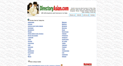 Desktop Screenshot of directoryasian.com