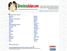 Tablet Screenshot of directoryasian.com